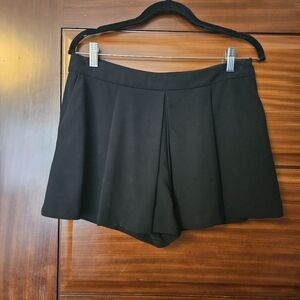 Zara Black Suiting Skort